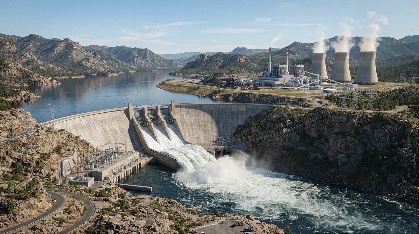 Hidroeléctricas y termoeléctricas